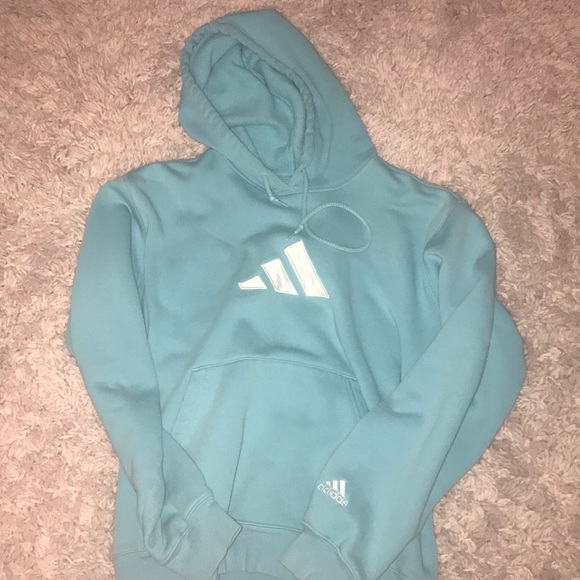 adidas Tops - Blue Adidas hoodie!!